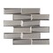 Andova Tiles SAMPLE-Daazen Borealis 2 in. x 6 in. Glass Mosaic Wall Tile SAM-ANDDAA971 - alternate 4